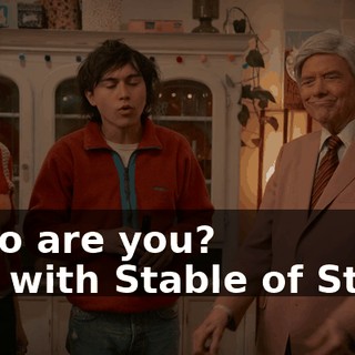 -Who are you? -I'm with Stable of Stars.