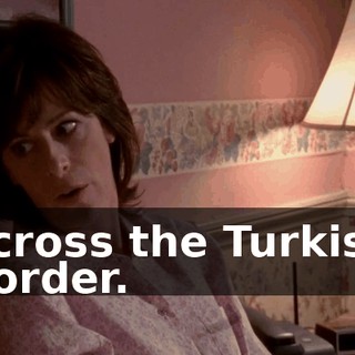 across the Turkish border.