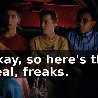 Okay, so here's the deal, freaks.