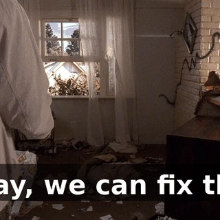 Okay, we can fix this.