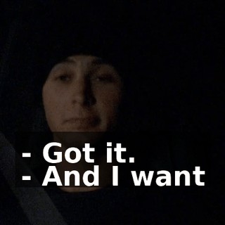 - Got it. - And I want