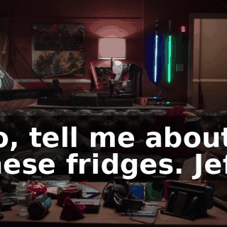 So, tell me about these fridges. Jeff!