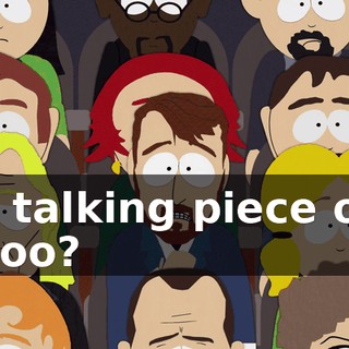 a talking piece of poo?