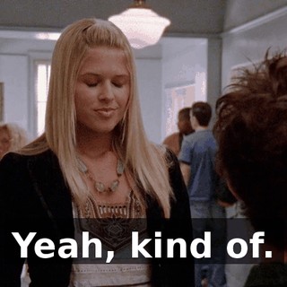 Yeah, kind of.