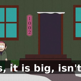 Yes, it is big, isn't it.