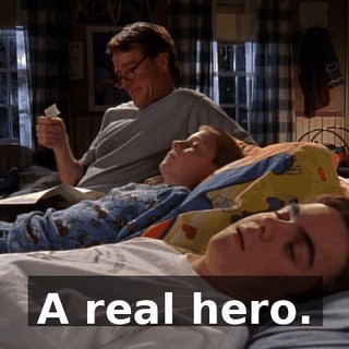 A real hero.