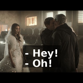 - Hey! - Oh!