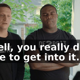 - Well, you really don't have to get into it.
