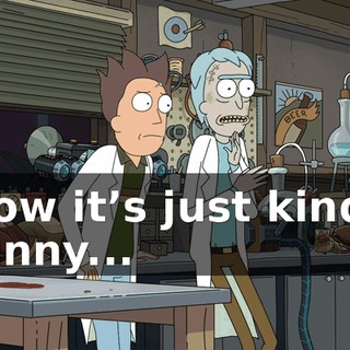 Now it’s just kinda funny...
