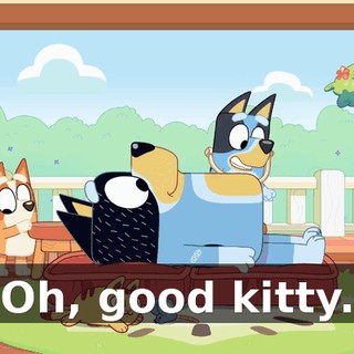 Oh, good kitty.