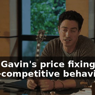 into Gavin's price fixing and anti-competitive behavior