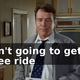 isn't going to get a free ride