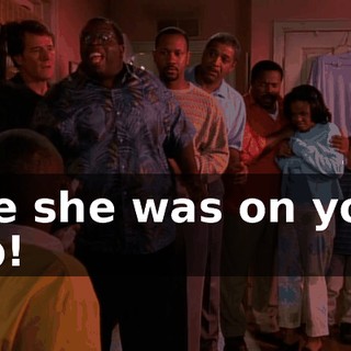 like she was on your lap!
