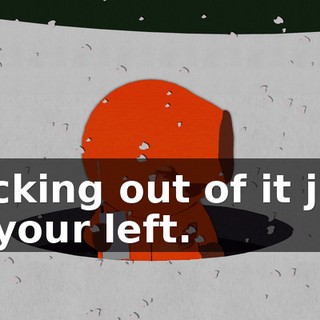 sticking out of it just to your left.