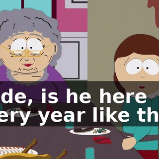 Dude, is he here every year like this?