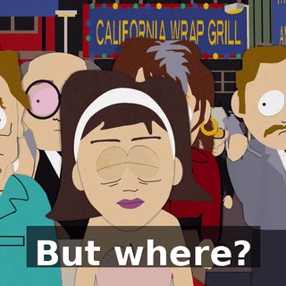 But where?