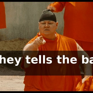 * They tells the baby *