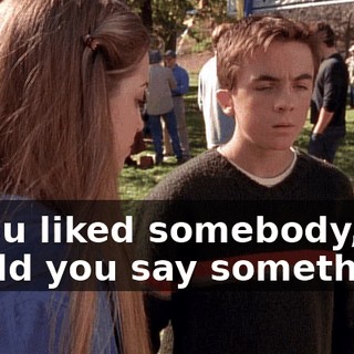 If you liked somebody, would you say something?