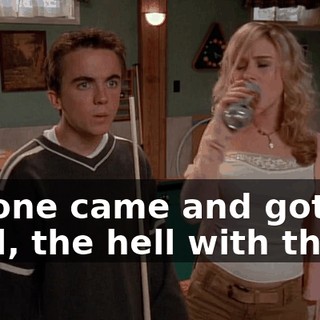 No one came and got us. Well, the hell with them.