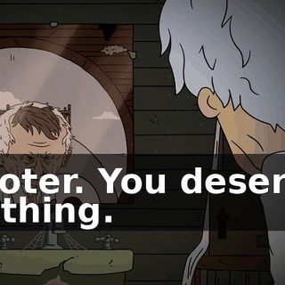 Looter. You deserve nothing.