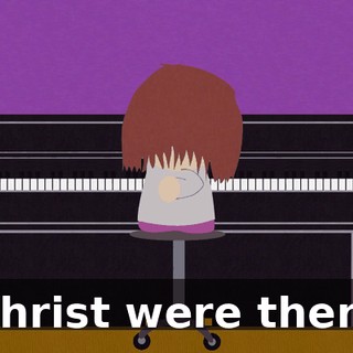 ♪ Christ were there ♪