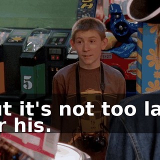 but it's not too late for his.