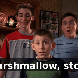 Marshmallow, stop!