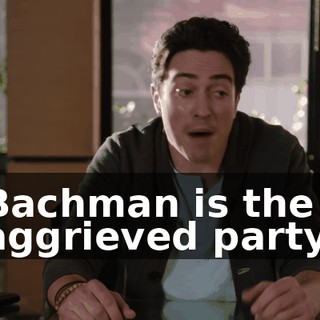Bachman is the aggrieved party,