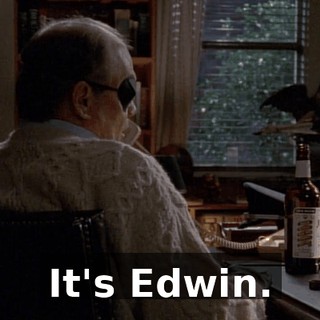 It's Edwin.