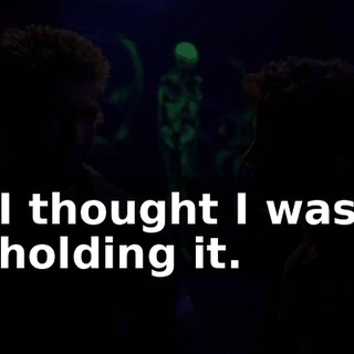 I thought I was holding it.