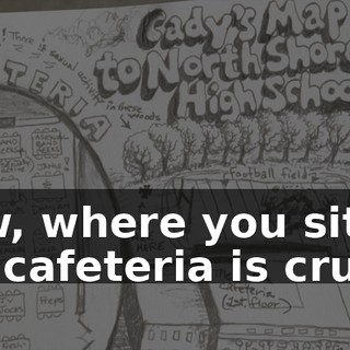 Now, where you sit in the cafeteria is crucial