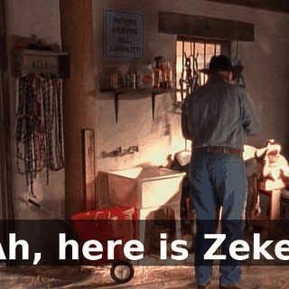 Ah, here is Zeke.