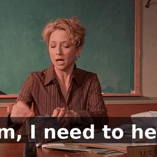 Um, I need to help