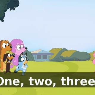 One, two, three!