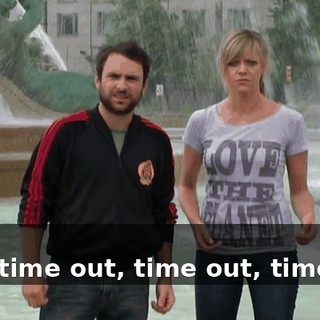 - No. - Uh, time out, time out, time out.