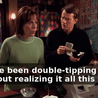 We've been double-tipping without realizing it all this time.