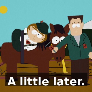 A little later.