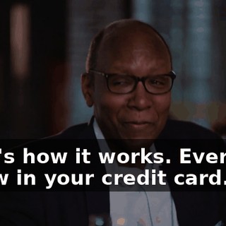 Here's how it works. Everyone throw in your credit card.