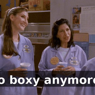 so boxy anymore.