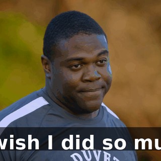- I wish I did so much.