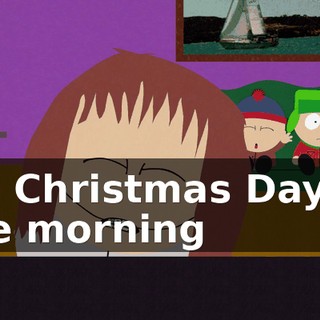 ♪ On Christmas Day in the morning ♪