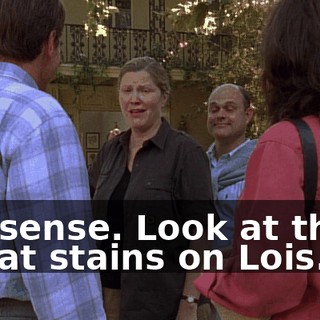 Nonsense. Look at those sweat stains on Lois.