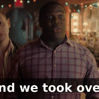 and we took over.