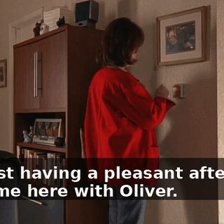 I'm just having a pleasant afternoon at home here with Oliver.