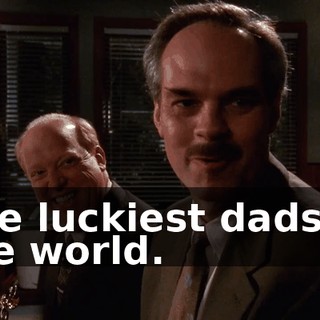The luckiest dads in the world.