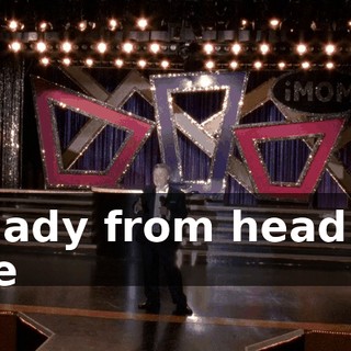 ♪ A lady from head to toe ♪