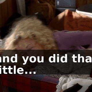 and you did that little...