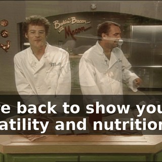We're back to show you the versatility and nutrition