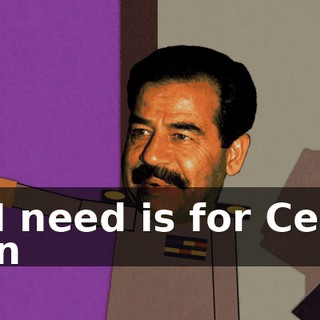 All I need is for Celine Dion