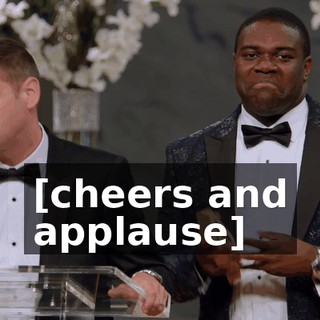 [cheers and applause]
